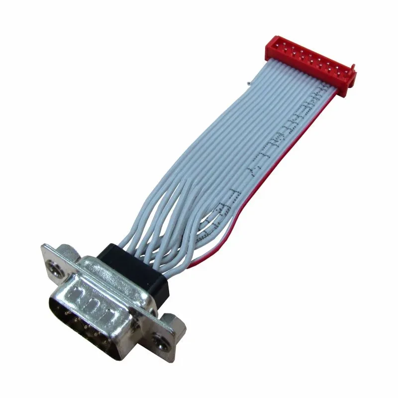 Mciro Match Miniature 16P Male on Wire Assembly to HD D-Sub 15 Male Crimp Assembly